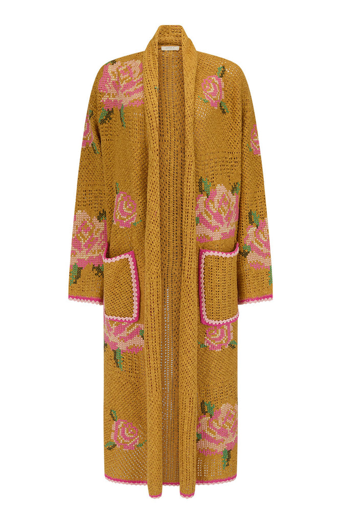 Coastal Granny Maxi Cardigan
