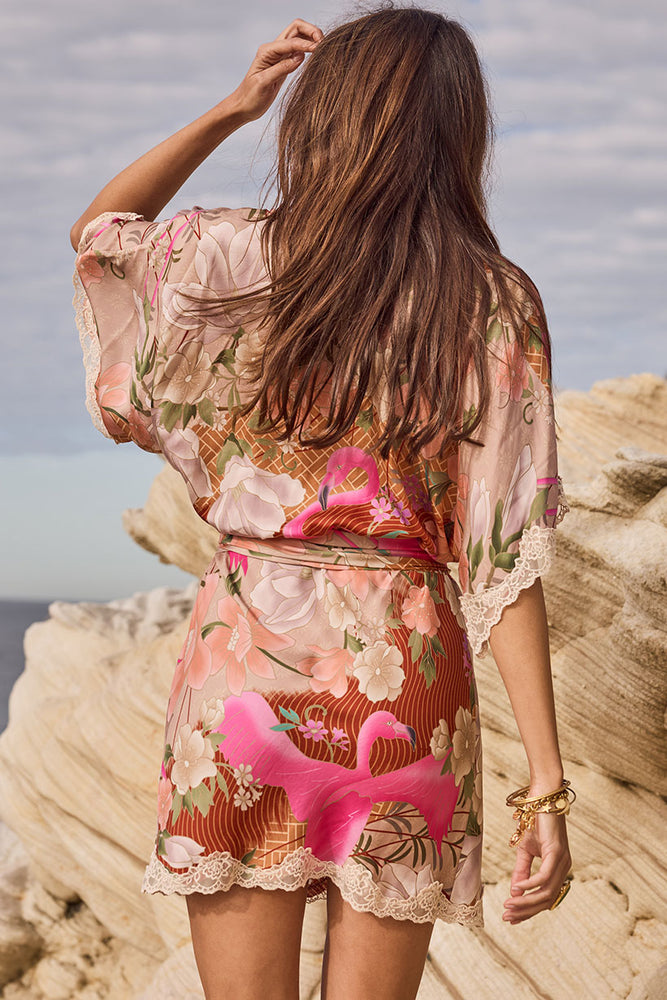Floridian Lace Mini Dress