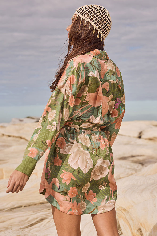 Floridian Shirt Dress