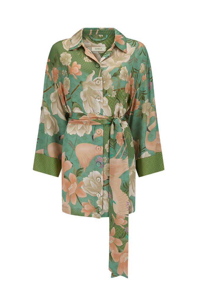 Floridian Shirt Dress