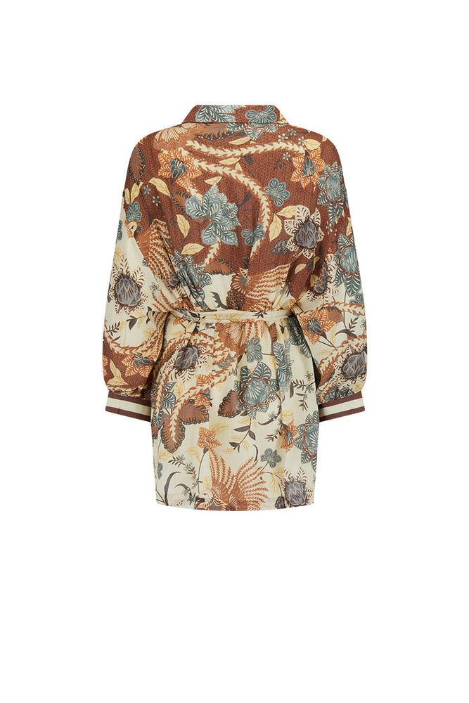 Volcano Goddess Shirt Dress