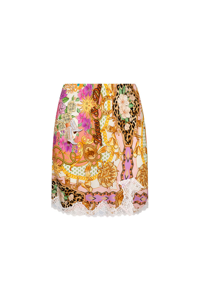 Lovers & Dreamers Lace Mini Skirt