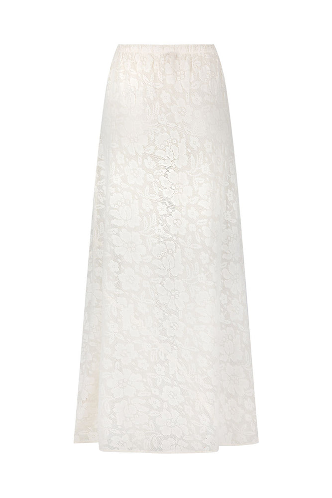 Free Love Lace Bias Skirt