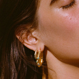 desert-flower-stone-earrings