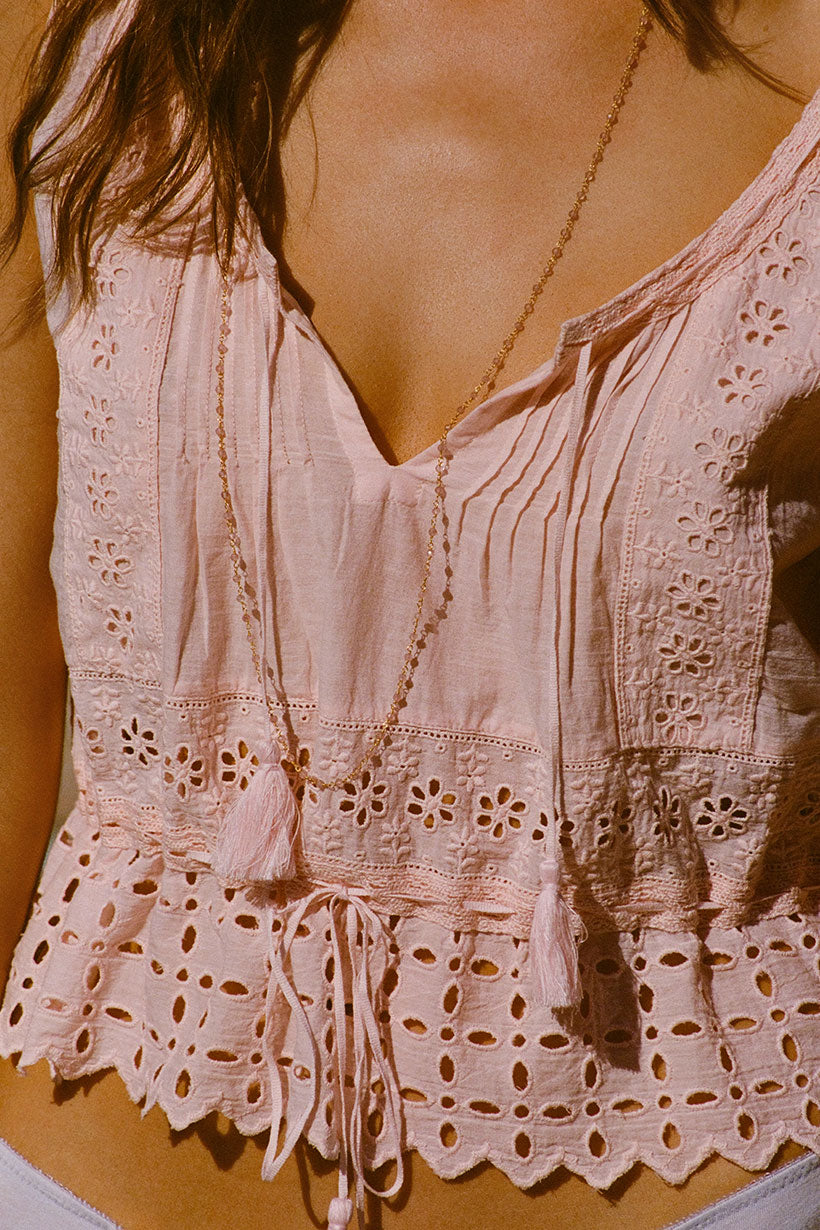 Love in the Afternoon Lace Cami