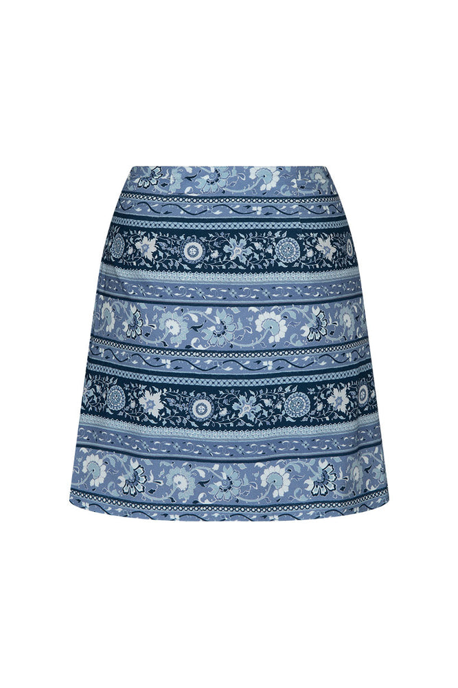 Sunshine Bandit Wrap Mini Skirt